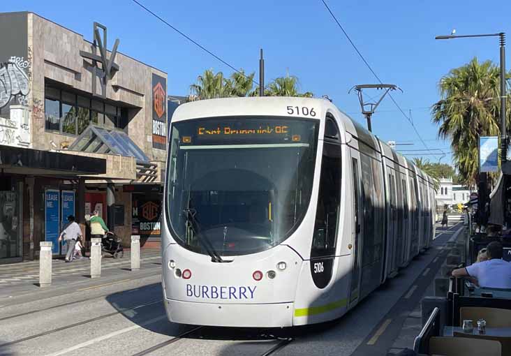 Yarra Trams Citadis 5106 Burberry